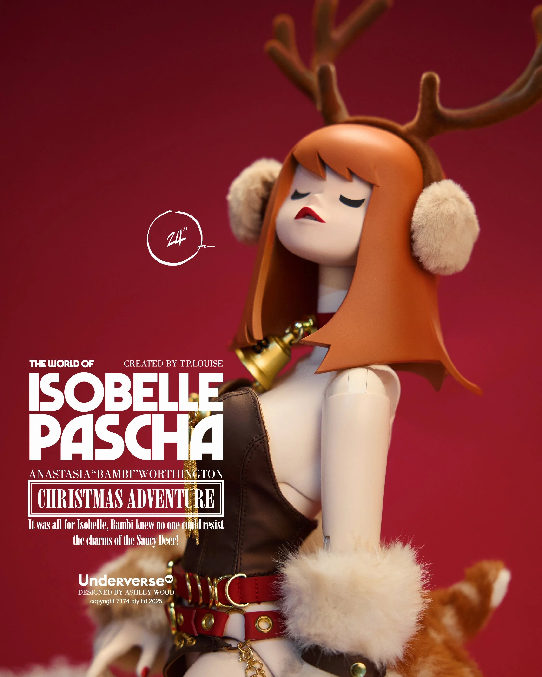 CHRISTMAS ADVENTURE BAMBI 24” Limited Edition — UNDERVERSE